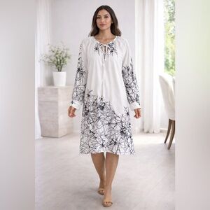 Rayon kaftan  custom made around medium